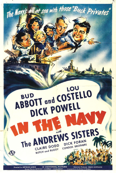 In the Navy poster